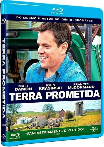 Blu-ray Terra Prometida - Matt Damon - Dub Leg Lacrado