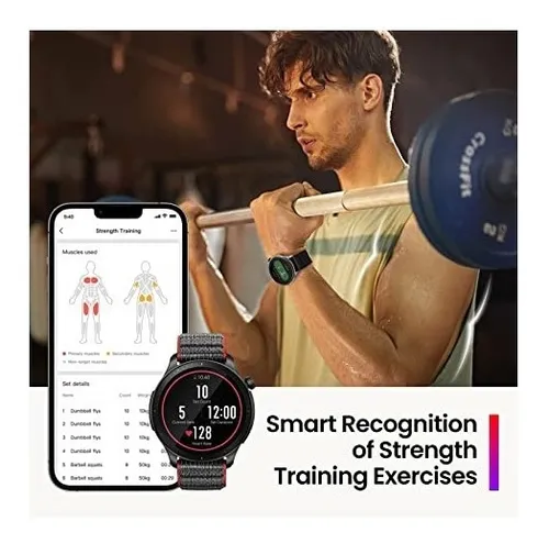 Reloj Inteligente Smartwatch Amazfit GTR 4 Superspeed Black