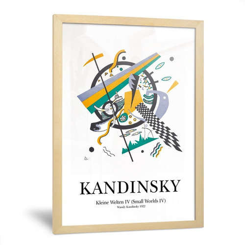 Cuadros Kandinsky Abstractos Decorativos Modernos 35x50cm