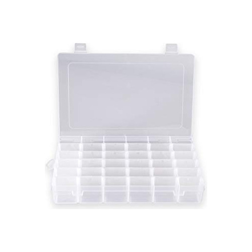 Caja Organizadora De Plástico Con 36 Compartimentos, Caja .