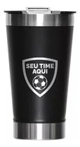 Comprar Copo Térmico Preto Personalizado Cu002F Nome Logo Time Frases e Símbolos Cu002F Tampa e Abridor