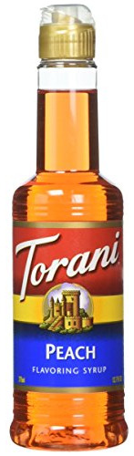 Sirope De Durazno Torani 12.7 Fl Oz (paquete De 4)