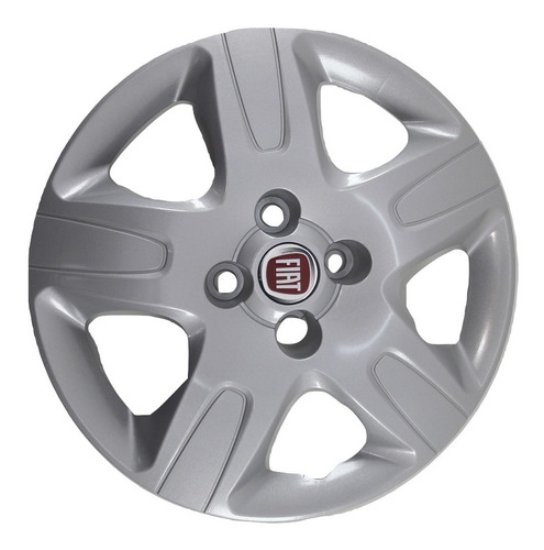 Imagen 1 de 4 de Kit Taza Original Rueda 14 4 U Fiat Strada 12/19