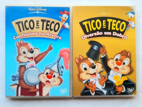 Tico E Teco Diversao Em Dobro Dvd Original Lacrado