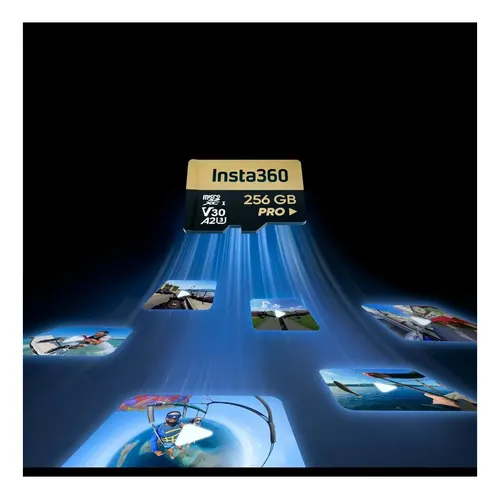Cartão Microsd Insta360 256gb X3 X4 X5 | Parcelamento sem juros