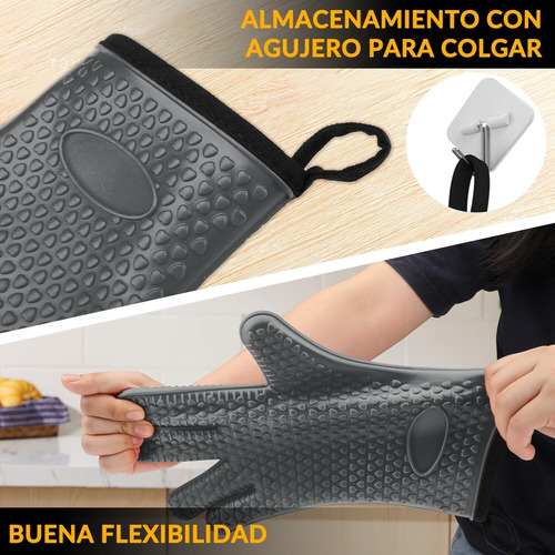 Guantes Asador De Parrilla Resistente A Altas Temperaturas
