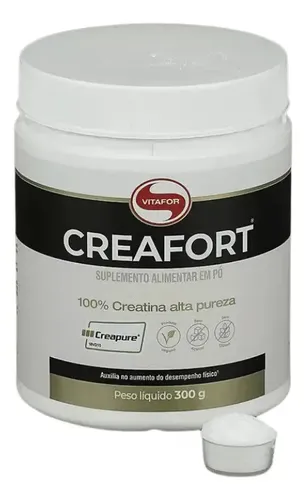 Creatina Monohidratada Creafort Sem Sabor 300g Vitafor
