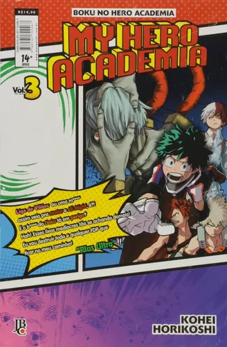 Livro Boku Na Hero Academia  Item Infantil Jbc Usado 80719133