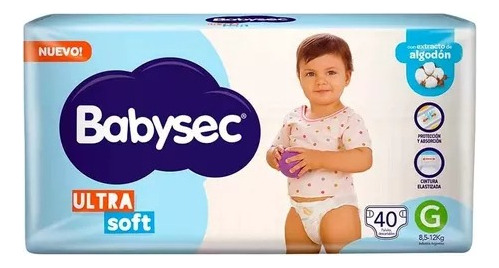 Pañales Babysec Ultra En Todos Los Talles Baby Sec