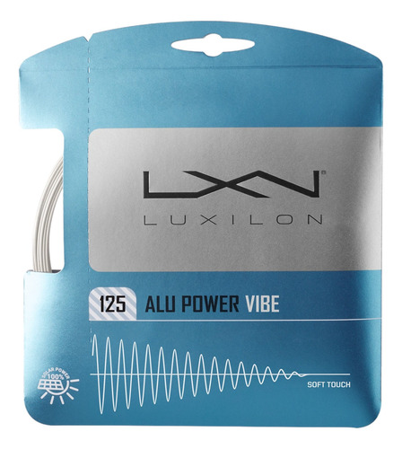 Set De Cuerda Luxilon Alu Power Vibe White