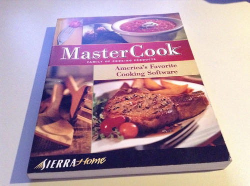 958 Livro Master Cook Sierra Home Cooking Software 1998
