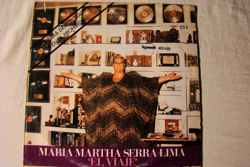 Maria Marta Serra Lima El Viaje Promo 1986 Argentina Vinilo