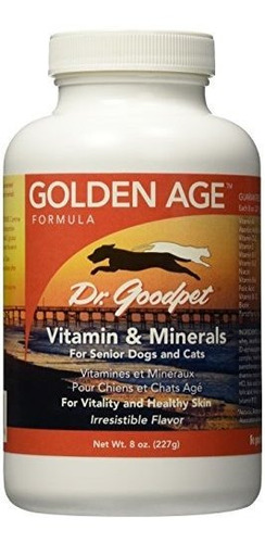 El Dr. Goodpet Edad De Oro All Natural Potente Multi-vitamin