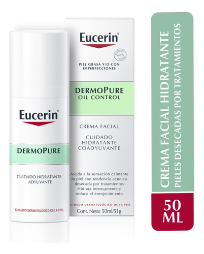 Bálsamo Calmante Facial Eucerin Dermopure 50ml