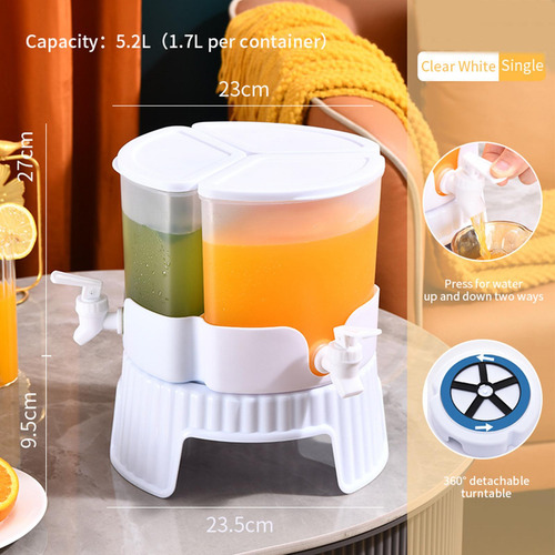 Dispensador De Bebidas Giratorio, Contenedor De Jugo De ,