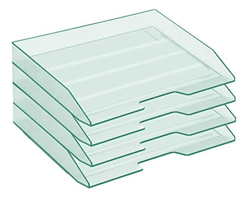 Bandeja De Cartas Apilable Acrimet Organizador De Archivos D