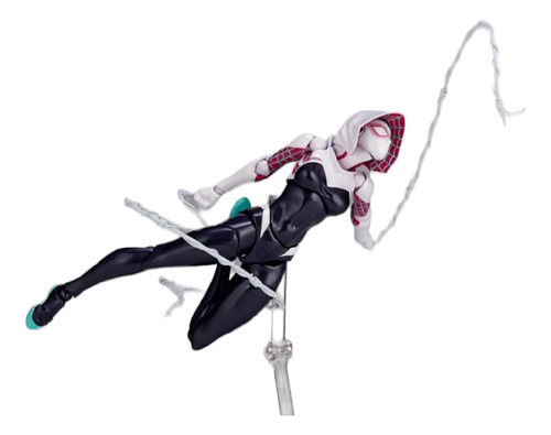 Spider Gwen Stacy Kaiyodo Revoltech Full Articulable + Acces