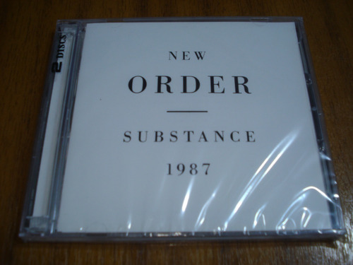 Cd New Order / Substance 1987 (nuevo Y Sellado) 2 Cds
