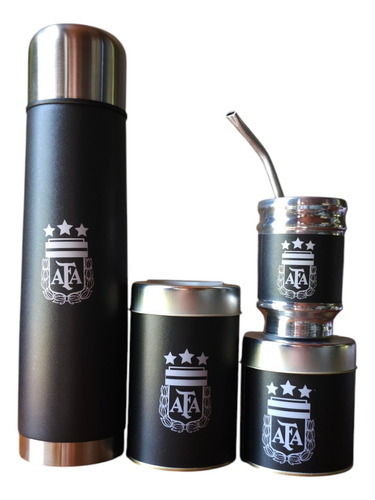 Set Matero Afa Selección Argentina Kit De Mate