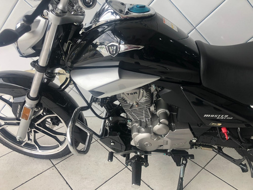 Imagem 3 de 6 de Haojue Master Ride 150 0km 2023 - Pronta Entrega Azul/preta