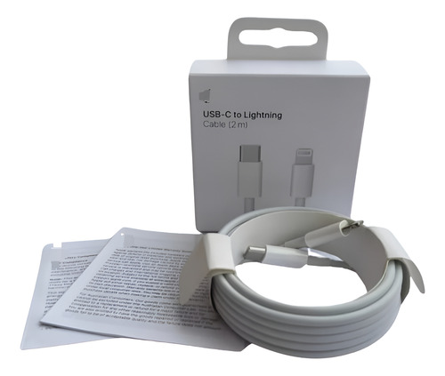 Cabo Usb-c Apple 2 Metros Original iPhone 7 8 Xr 11 12 13 14