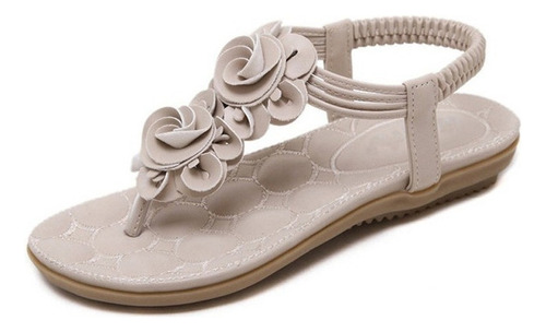 Sandalias Planas Bohemias Casuales Para Mujer Chanclas