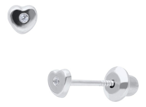 Broqueles Bizzarro De Oro Blanco 14k Con 1.6 Pts. D-bzr24458