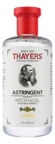 Thayers Astringente Lemon Witch Hazel 355 Ml Tipo de piel Todo tipo de piel