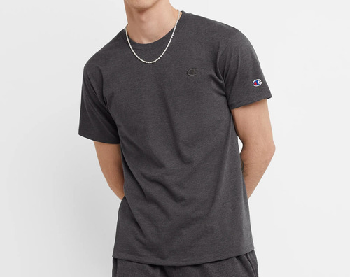 Franela Champion, Classic Tee, Embroidered C Logo