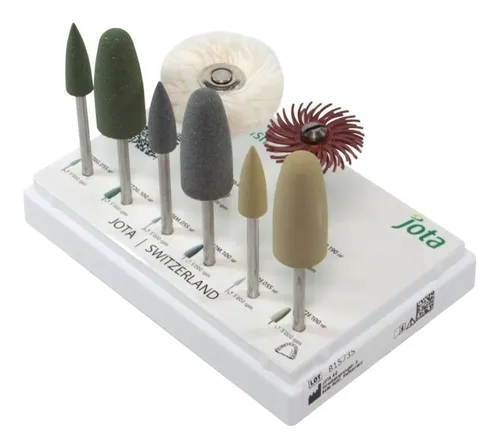 Kit Pulido Acrilico Jota 1877 Odontologia Mecanica Dental