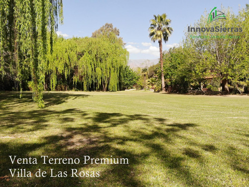 Venta Terreno Premium Villa De Las Rosas, Traslasierra