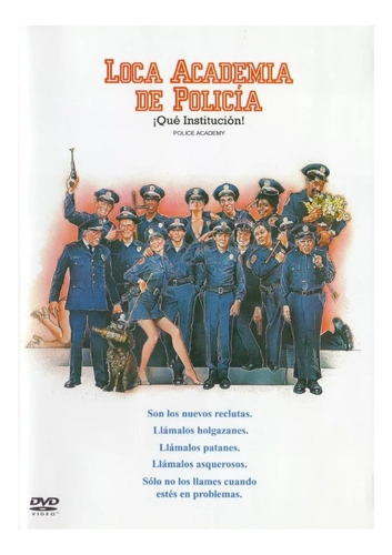 Loca Academia De Policia Police Academy Pelicula Dvd