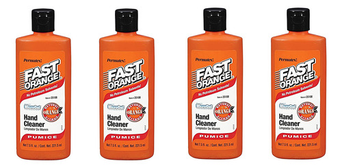 Permatex Fast Orange - Limpiador De Manos De Loción Pómez Fi