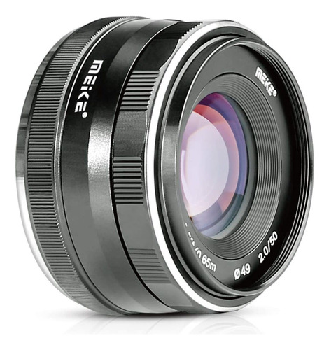 Lente Meike 50mm F2.0 Aps-c Para Sony E-mount