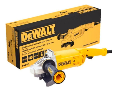 Esmeriladora Angular 7'' 2600w Pitbull Dewalt Dwe497-b3