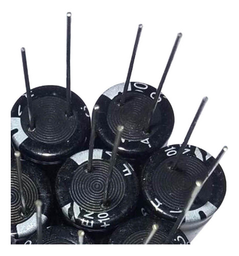 10 Condensadores Electrolíticos De Aluminio, 450 V, 16 X 25