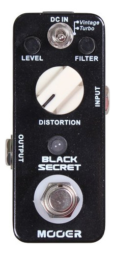 Pedal De Distorsión Mooer Black Secret