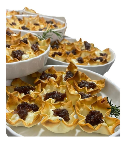 Tartelete Casquinhas Da Bia Assada Canapés Aprox. 30 Unid.