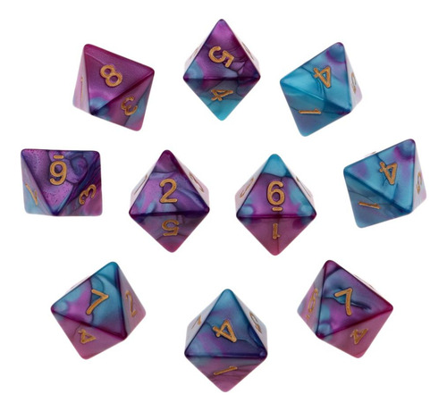 Juego De Dados Trpg Dados 6 Piezas