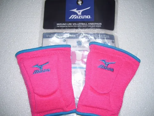 Rodillera Mizuno Lr6 LG Rosa Voleibol Knee Pads Oferta Color