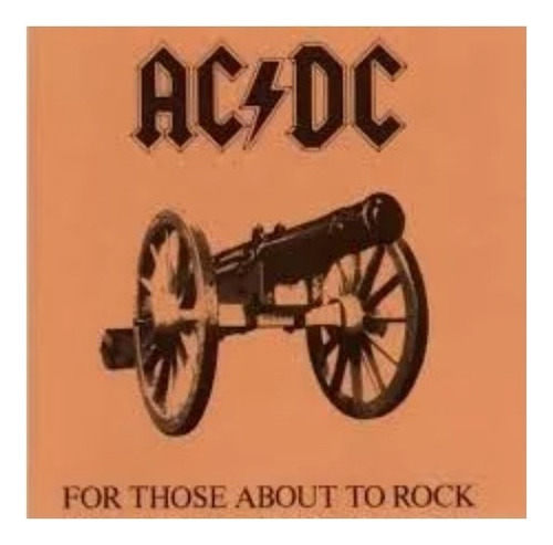 Ac/dc For Those About To Rock Cd Son
