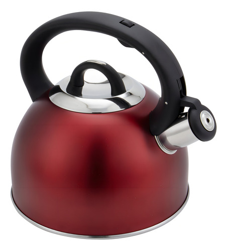Tetera Silbadora 3 Litros Acero Inoxidable Calibre Pesado Color 2.5lts Vinomate