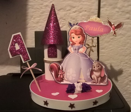 Centros De Torta Cumpleaños Mickey Patrulla Canina Minnie