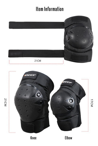 Yt 1 Par De Rodilleras Y Coderas De Bicicleta Mtb Bicicleta
