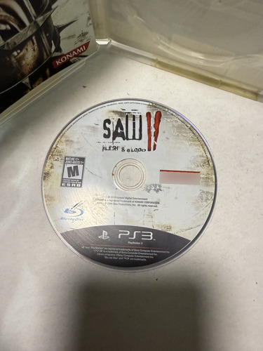 Saw Ii Flesh & Blood | Ps3 Playstation 3 Original (Usado)