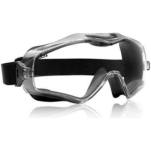 Gafas De Seguridad 6x3 Que Se Ajustan Sobre Gafas; Reve...