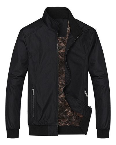 Chaqueta Polar Holgada De Invierno De Talla Grande Para Hombre