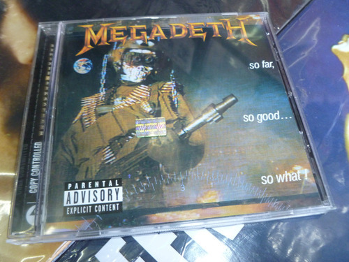 Megadeth -so Far So Good ..so What ?-cd -garantia Total  