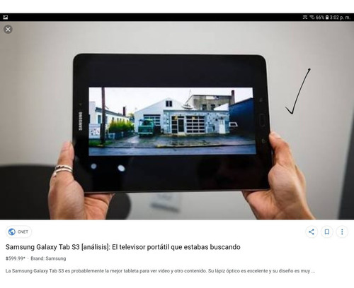 Vendo Tablet Samsung Galaxy Tab S3 Perfecto Estado Garantía 