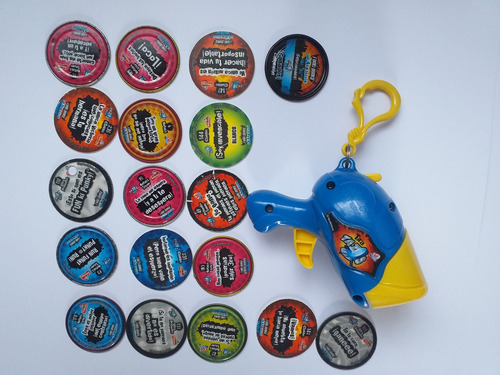 Tazos Funki Punky Xtremo +lanza Tazos + Llavero Funki Punky (Usado)